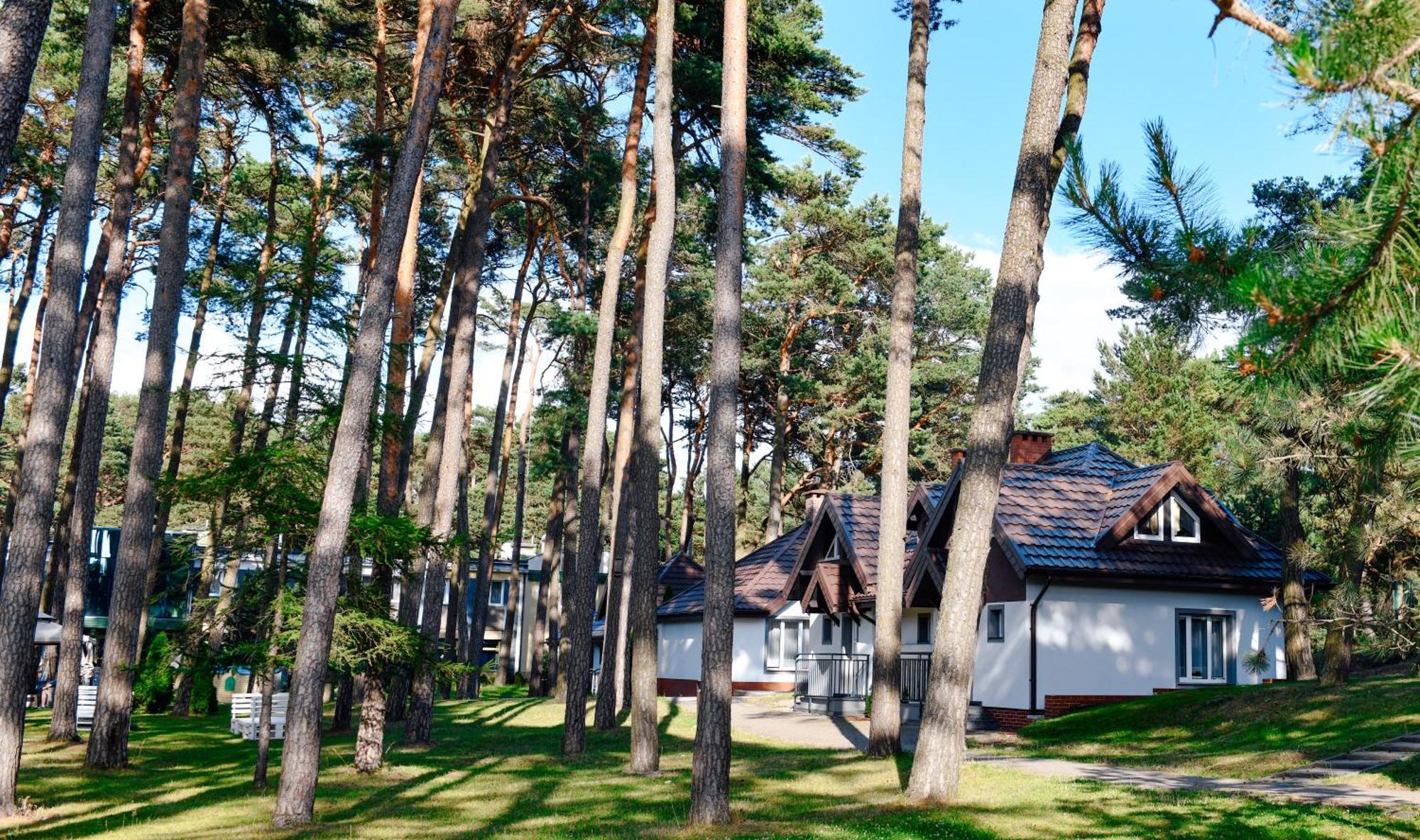 Forest Family Resort - Domki Caloroczne Ustka Dış mekan fotoğraf